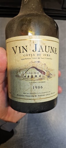 Jura Côtes-du-jura Fruitière Vinicole de Voiteur 1986