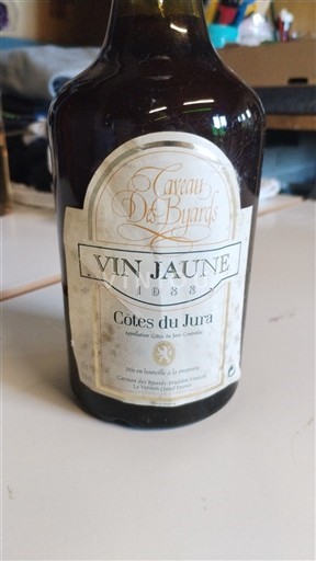 Jura Côtes du Jura Caveau des Byards Vin Jaune 1988