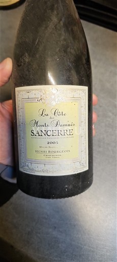 Loirevallei Sancerre Henri Bourgeois La Côte Monts Damnés 2005