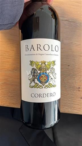Piemonte Barolo Cordero 2012