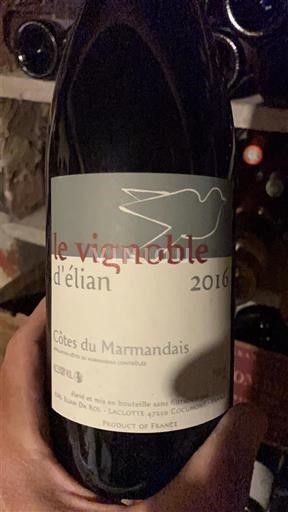 Tây Nam Côtes-du-marmandais Le Vignoble Élian 2016