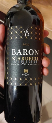 Sud-Ouest Buzet Baron Ardeuil d'Excellence 2022