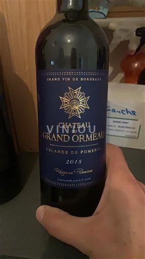Bordeaux Lalande-de-pomerol Château Grand Ormeau Réserve Pianon 2018