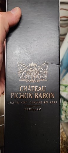 Bordeaux Pauillac Grand Cru Château Pichon Baron Không niên vụ