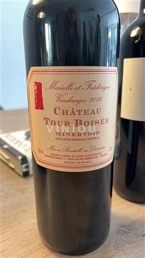 Languedoc Minervois Château Tour Boisée 2010
