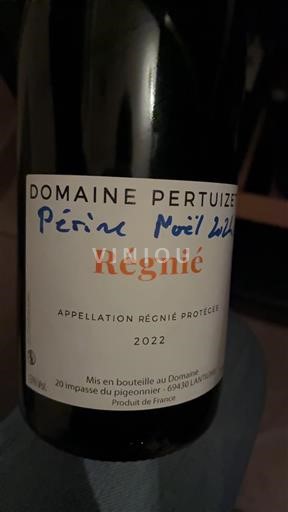 Beaujolais Régnié Domaine Pertuizet 2022