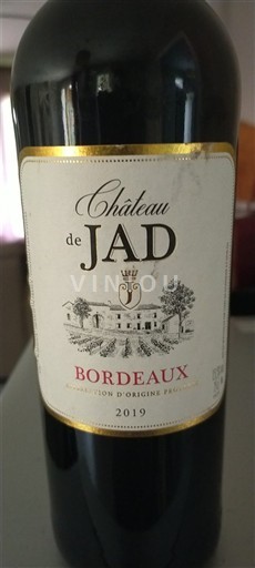 Bordeaux Château Jad 2019