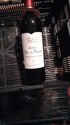 Bordeaux Puisseguin-saint-émilion Château Roc de Bécot 2019