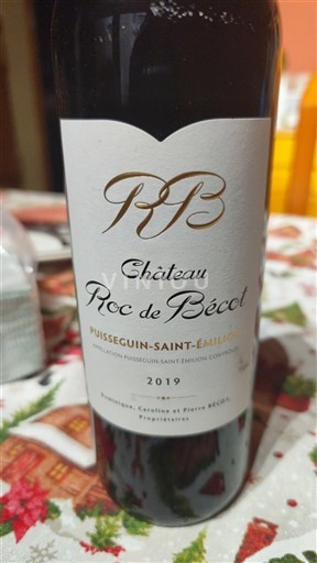 Burdeos Puisseguin-saint-émilion Château Roc de Bécot 2019