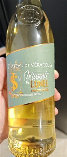 Langvedok Muskat Lunel Château Vérargues Neleten.