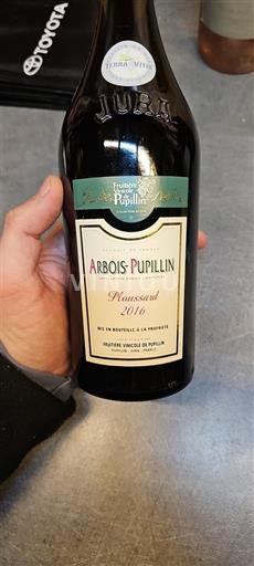 Jura Không được chỉ định Fruitière Vinicole de Pupillin Ploussard 2016