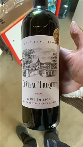 Bordeaux Saint-Émilion Château Truquet Tradition 2020