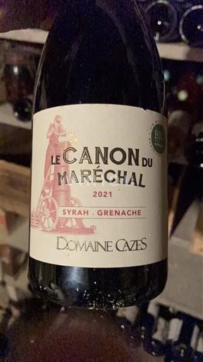 Languedoc và Roussillon Côtes Catalanes Domaine Cazes Le Canon du Maréchal Syrah-Grenache 2021