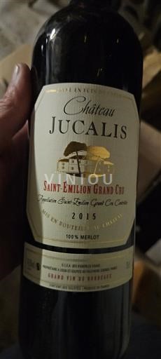 Bordeaux Saint-Émilion Grand Cru Grand Cru Château Jucalis 2015