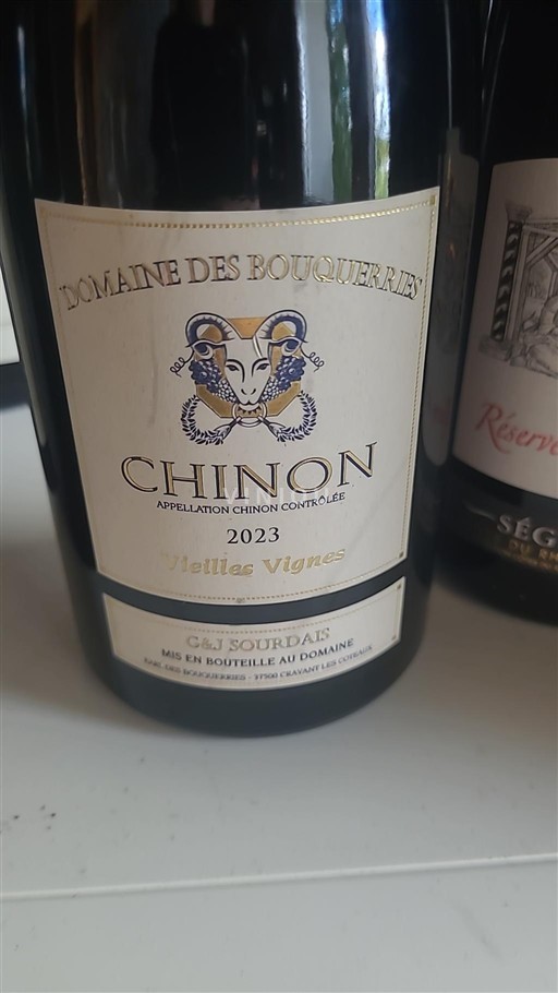 Loirevallei Chinon Domaine des Bouquerries Vieilles Vignes 2023