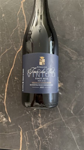 Languedoc og Roussillon Pays d'Oc Domaine Tour du Pech 2022