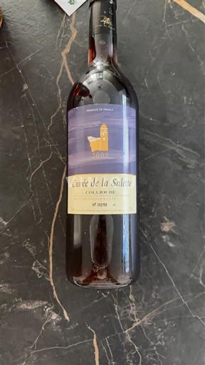 Roussillon Collioure Cuvée de la Salette 2002