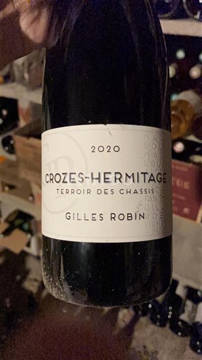 Thung lũng Rhône Crozes-hermitage Gilles Robin Terroir des Chassis 2020