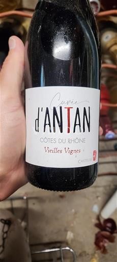 Vale do Ródano Côtes-do-Ródano Cave de Castillon du Gard d'Antan Vieilles Vignes Não Sazonado