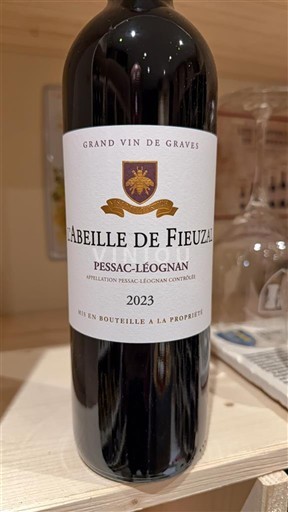 Bordeaux Pessac-Léognan Château Fieuzal L'Abeille de Fieuzal 2023