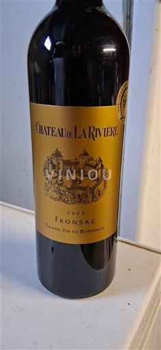 Bordeaux Fronsac Château La Rivière 2023