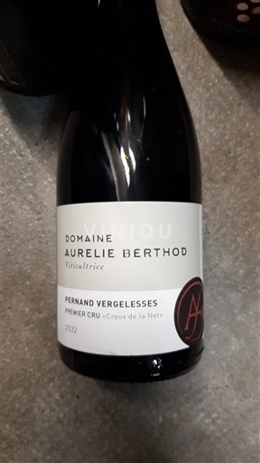 Borgogna Pernand-Vergelesses Premier Cru Domaine Aurélie Berthod Creux de la Net 2022