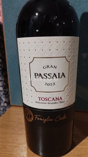 Toscana Ospecificerad Famiglia Cielo Gran Passaia 2023