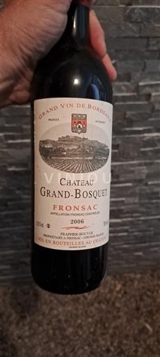 Bordeaux Fronsac Château Grand-Bosquet 2006