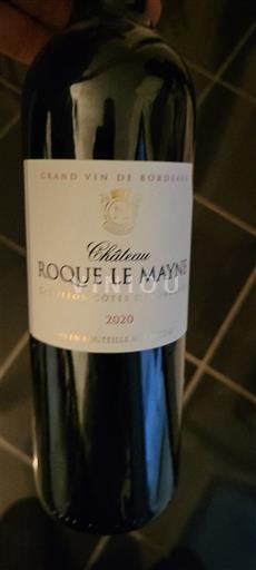 Burdeos Castillon-costas-de-burdeos Château Roque Le Mayne 2020