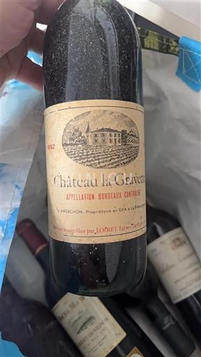 Bordeaux Château La Gravette 1982