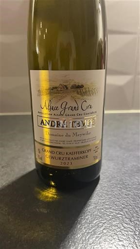 Alsace Alsace Grand Cru Grand Cru André Tempé 2021