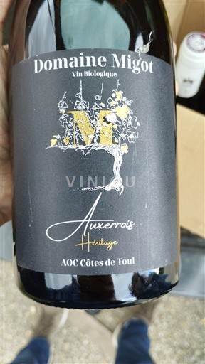 Lotharingen Côtes de Toul Domaine Migot Auxerrois Héritage 2021