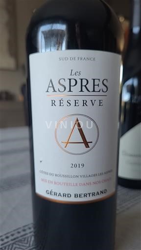 Roussillon Không được chỉ định Gérard Bertrand Les Aspres Réserve 2019