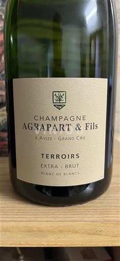 Champagne Sâm-panh Grand Cru Agrapart & Fils Terroirs Không niên vụ