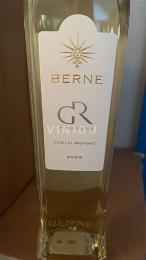 Provenza Côtes-de-Provence Berne Grande Récolte 2023