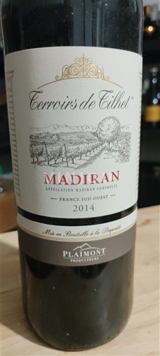 Jugozahod Madiran Plaimont Terroirs de Tilhet 2014