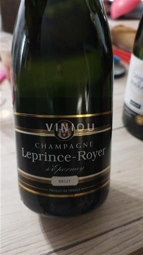 Peneča vina Blanc brut Leprince-Royer Non millésimé Francija Šampanja Šampanjec AOC