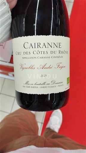 Valle del Ródano Cairanne Vignobles André Faysse 2024