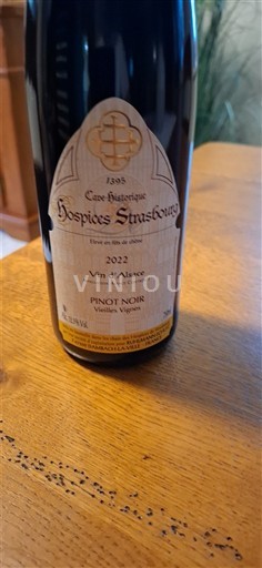 Alsazia Pinot nero Hospices Strasbourg Pinot Noir 2022