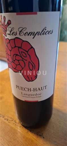 Languedoc và Roussillon Aude Puech Haut Les Complices 2019
