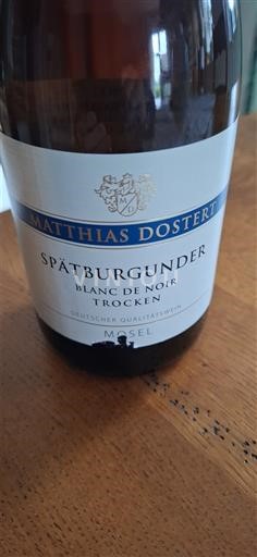 Mosel Không được chỉ định Matthias Dostert Spätburgunder Blanc de Noir Không niên vụ