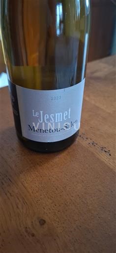 Vin Blanc sec Le Jesmet 2023 France Vallée de la Loire Menetou-salon AOC