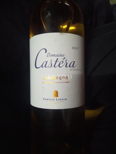 Sydvestfrankrig Jurançon Domaine Castera 2017