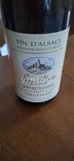 Alsace Sipp Mack Vieilles Vignes 2007