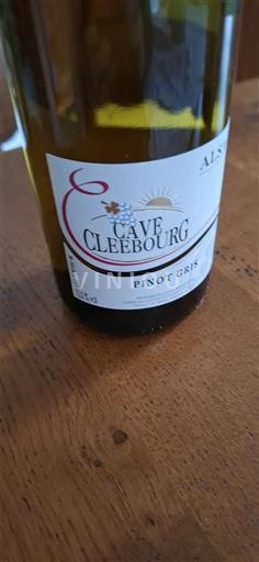 Alsace Cave de Cleebourg Pinot Gris 2021