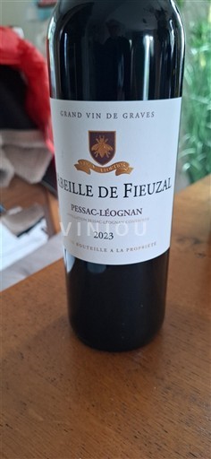 Bordeaux Pessac-Léognan Château Fieuzal L’Abeille de Fieuzal 2023