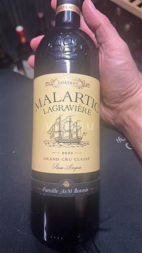 Bordeaux Pessac-Léognan Grand Cru Classé Château Malartic-Lagravière 2020
