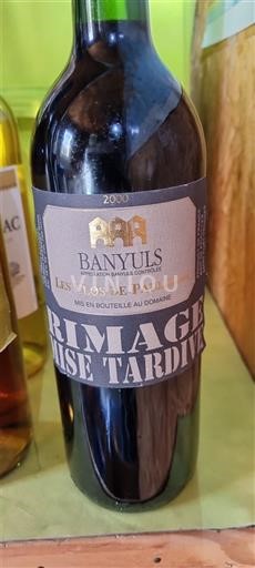 Roussillon Banyuls Les Clos de Paulilles Rimage Mise Tardive 2000