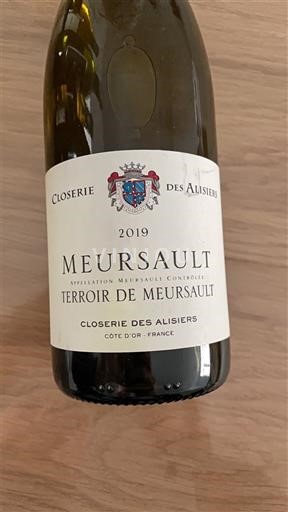 Borgogna Meursault Closerie des Alisiers Terroir de Meursault 2019