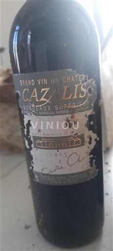 Bordeaux Bordeaux Supérieur Château Cazalis 1995